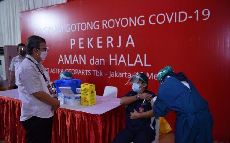 Grup Astra dan Kimia Farma Dukung Vaksinasi Gotong Royong