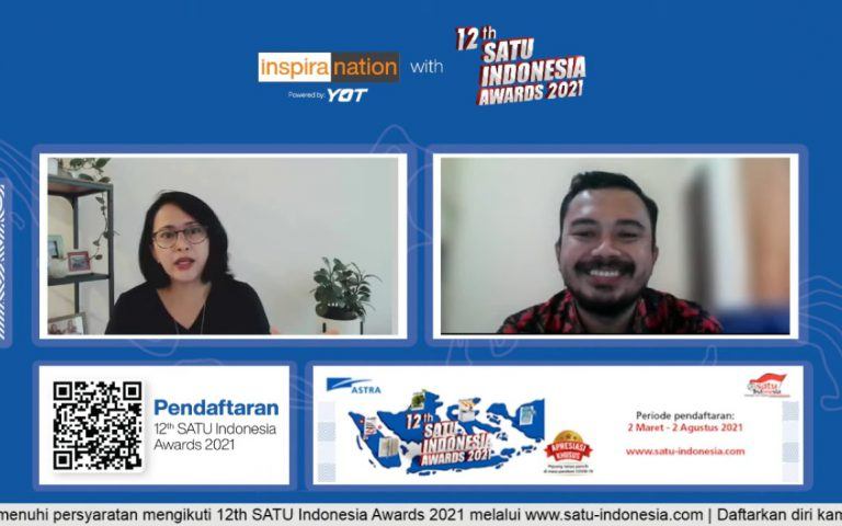 12th SATU Indonesia Awards 2021 Ajak Generasi Muda Manfaatkan Teknologi Sebagai Solusi