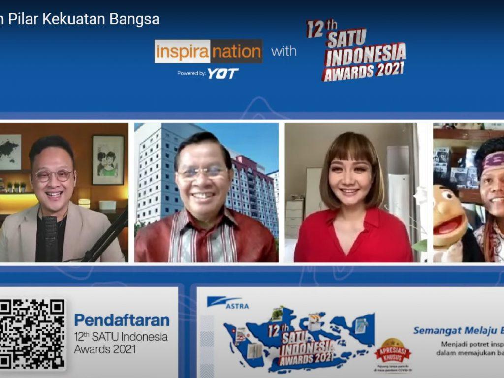 Pendidikan Pilar Kekuatan Bangsa Dalam Inspiranation 12th SATU Indonesia Awards 2021