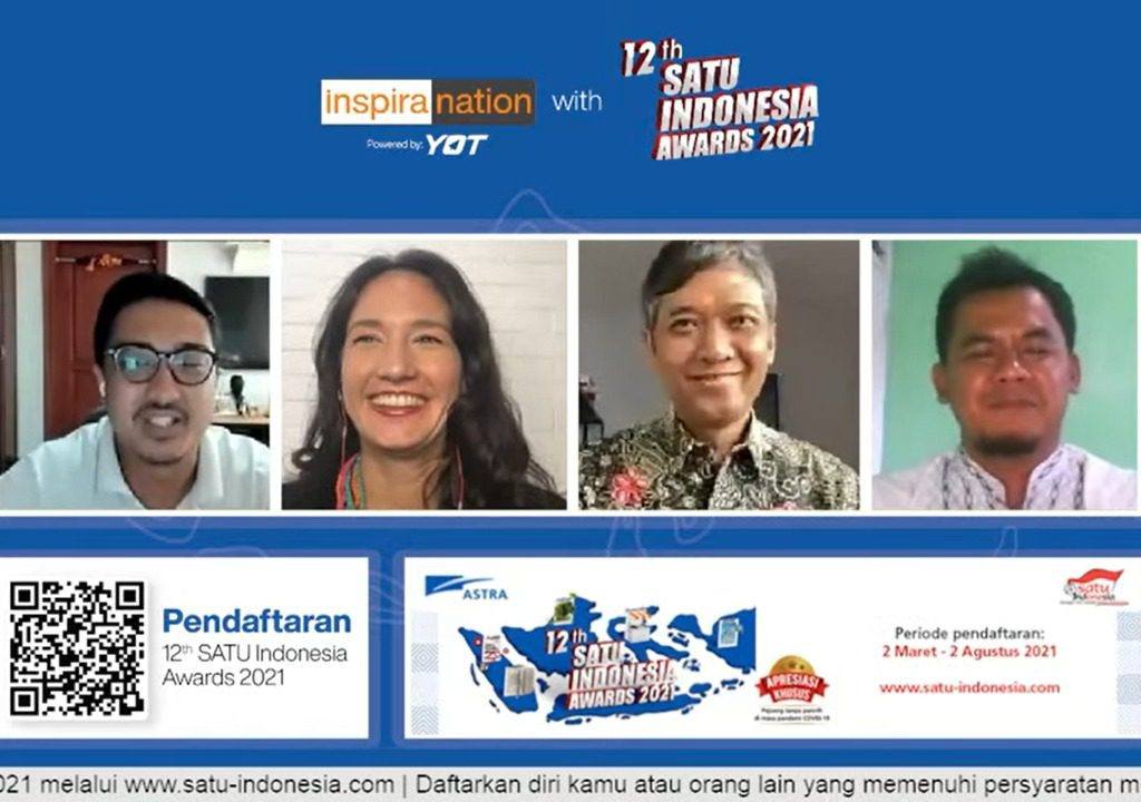 12th SATU Indonesia Awards 2021 Ajak Generasi Muda Untuk Peduli Lingkungan