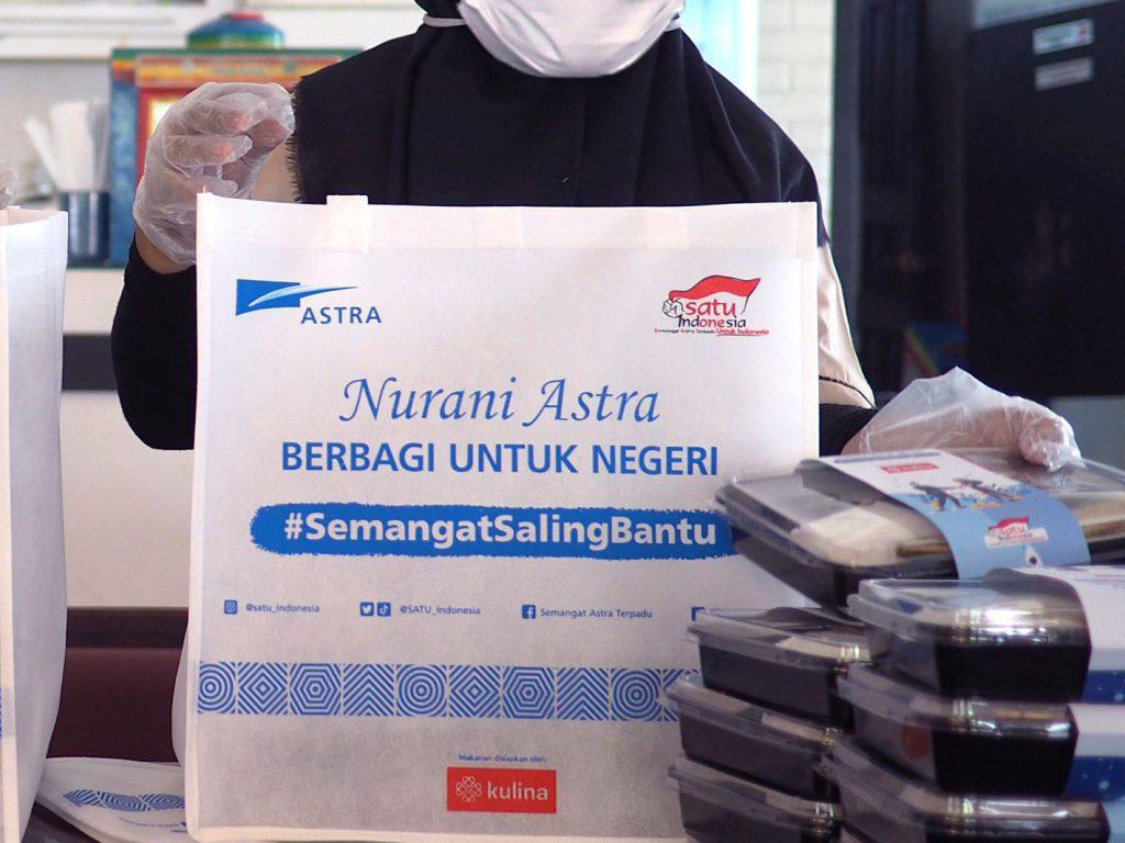 Astra’s Solidarity Movement Distributes 30,000 Meals to Motorcycle Taxi Drivers
