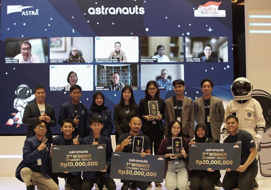 Winners of Digital and Technology Innovation Competition for Students & Startups Astranauts 2022 Revealed
