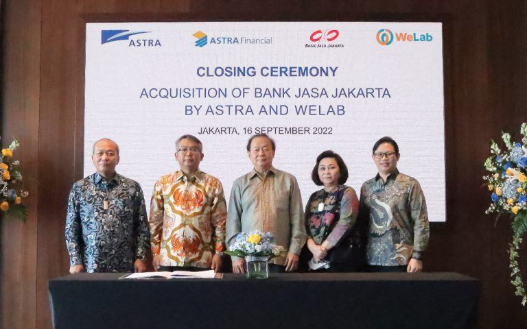 Astra & WeLab Resmi Mengakuisisi Bank Jasa Jakarta yang Akan Bertransformasi Menjadi Bank Digital di Indonesia