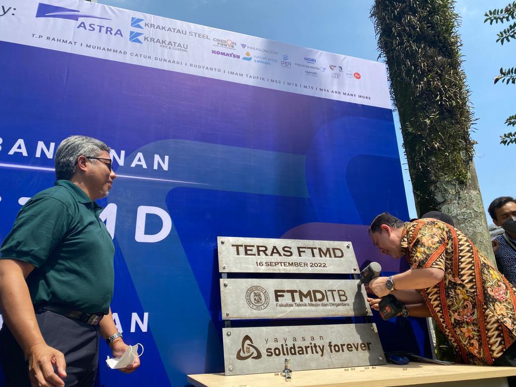Astra Supports Terrace Revitalization in ITB’s Faculty of Mechanical and Aerospace Engineering