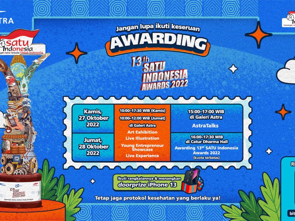 Vote for Your Favorite 13th SATU Indonesia Awards 2022 Finalist Now!