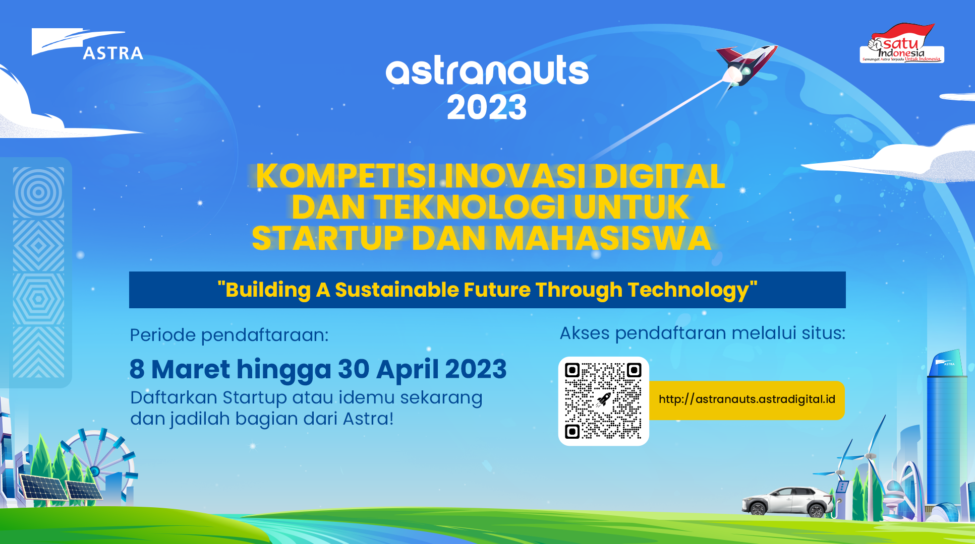 Astranauts 2023: The Digital and Technological Innovation Competition for Students and Startups in Indonesia